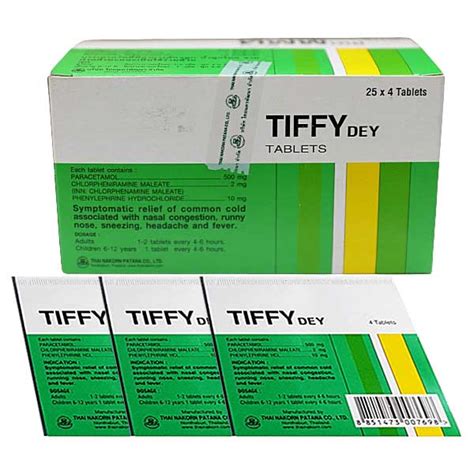 tiffy medicine